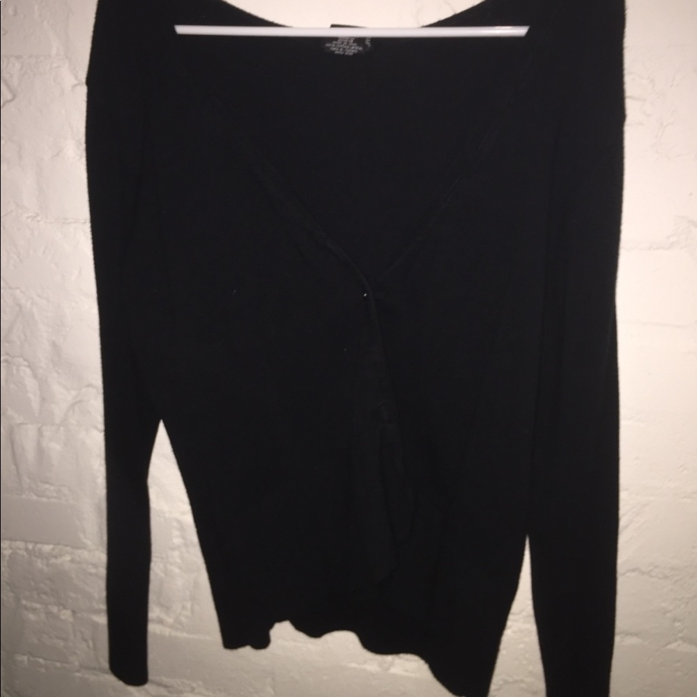 Black sweater/cardigan